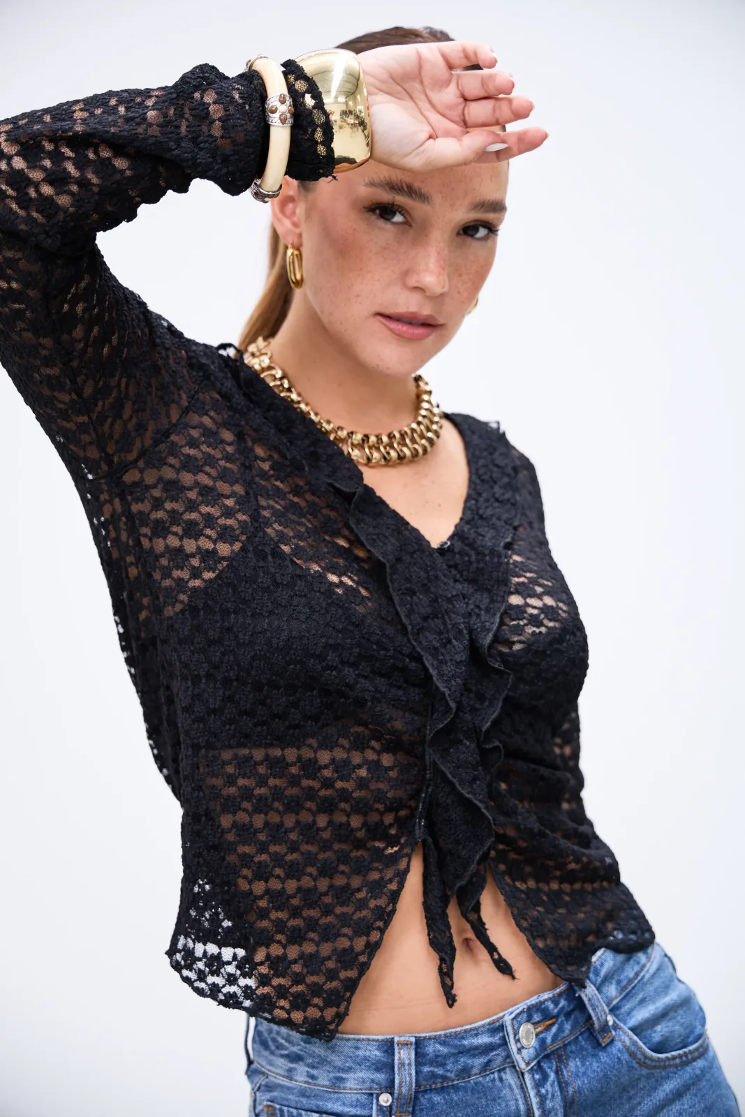 Blusa Poder Negro L26-3327