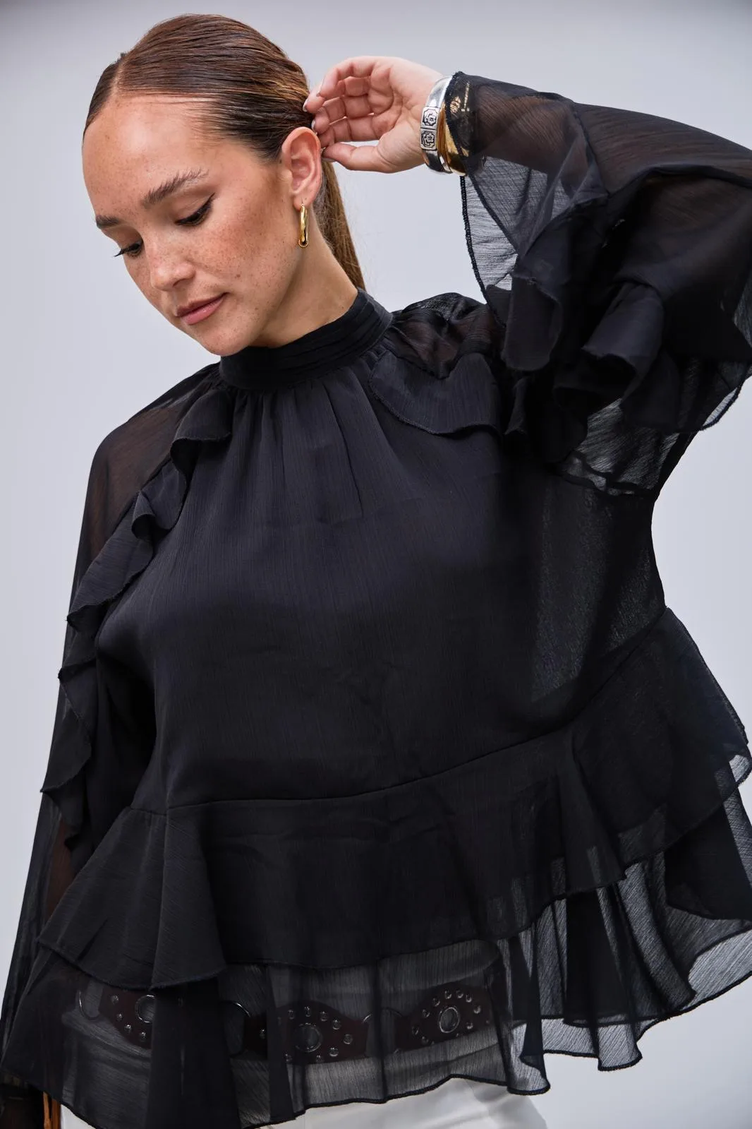 Blusa Elevacion Negro l26-3325