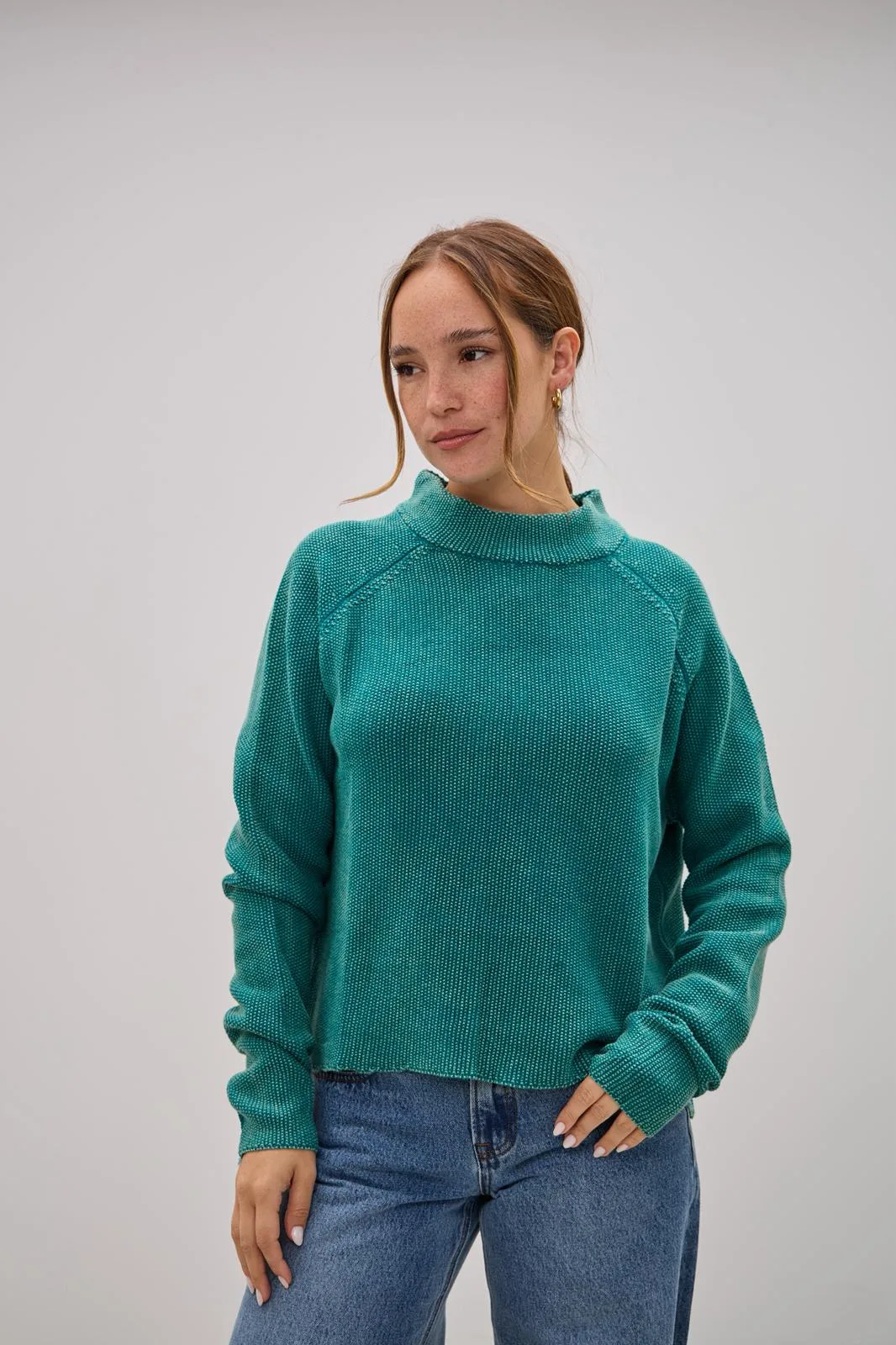 Sweater Frecuencia Verde L26-3367