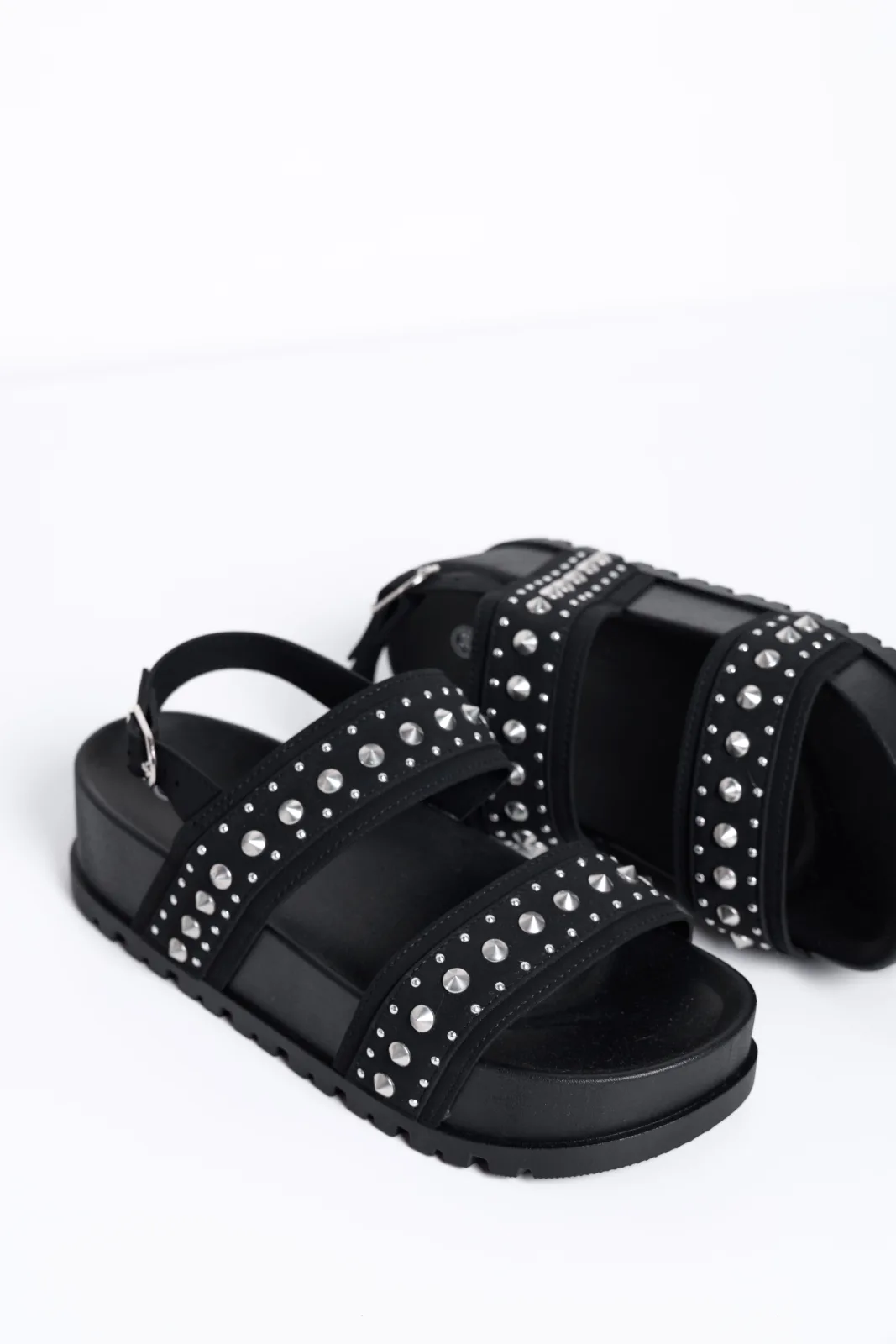 Sandalia Chunky Black YY-02