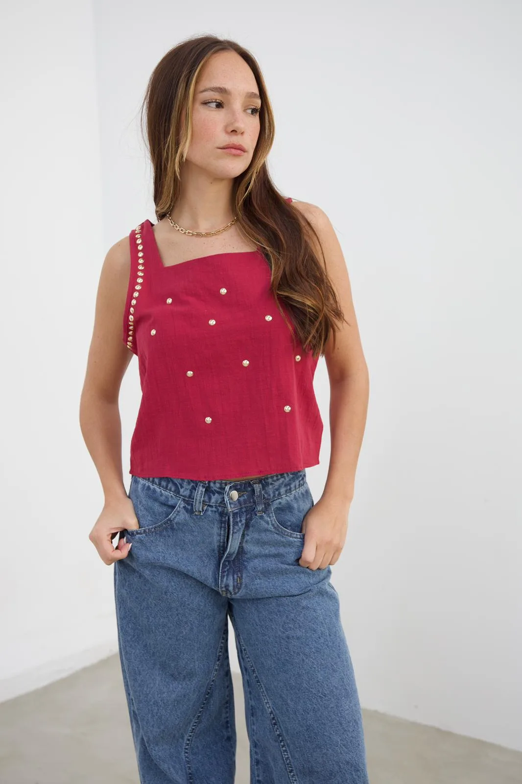 Top doha bordeaux Laq24-064