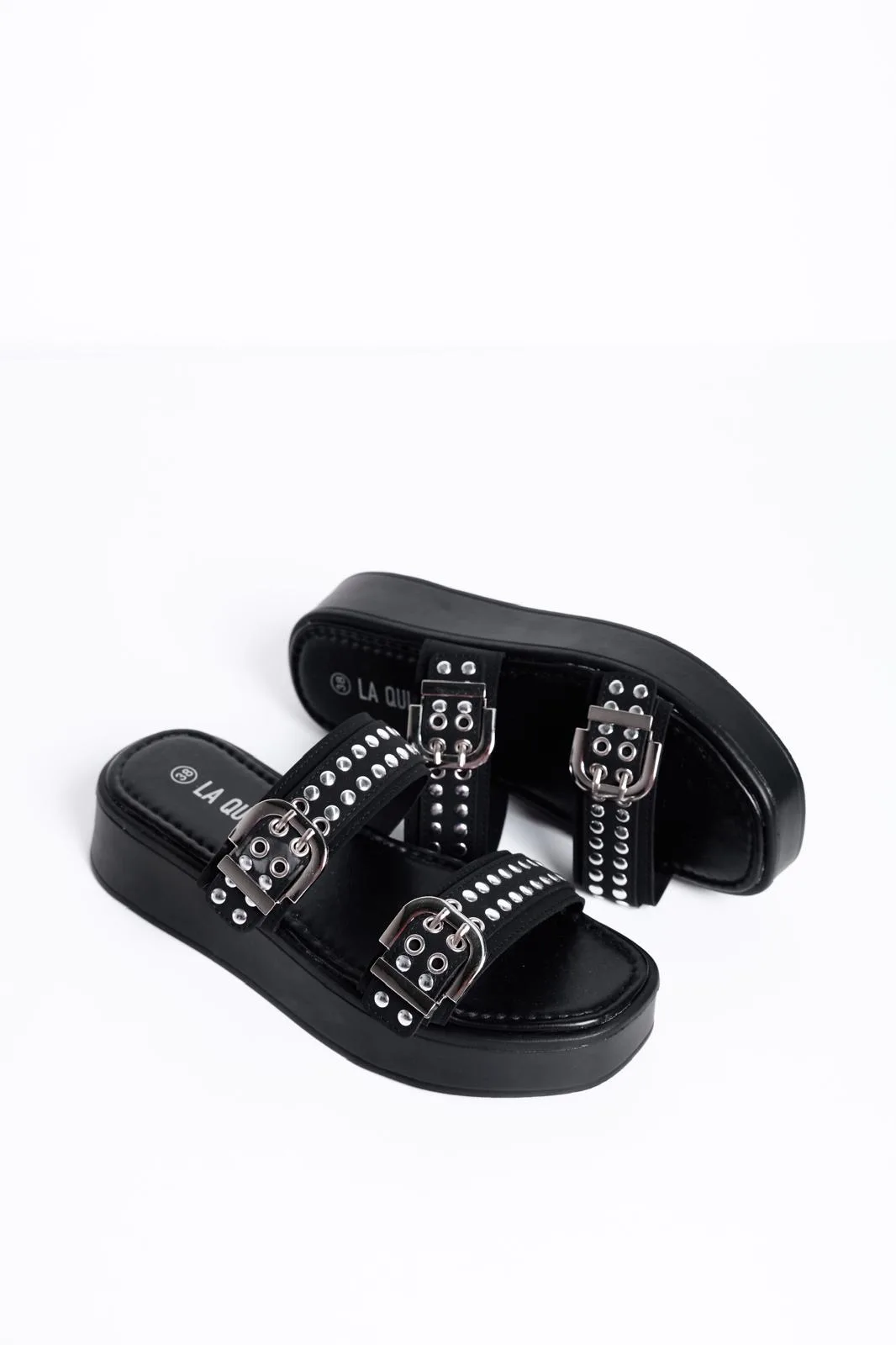 Sandalia Harley Black YY-03