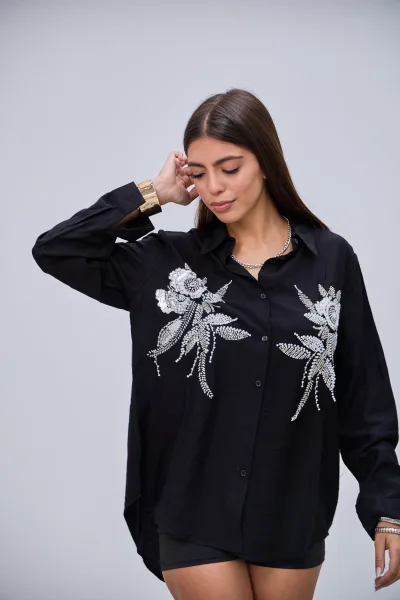 Camisa Atraccion Negro L26-3343