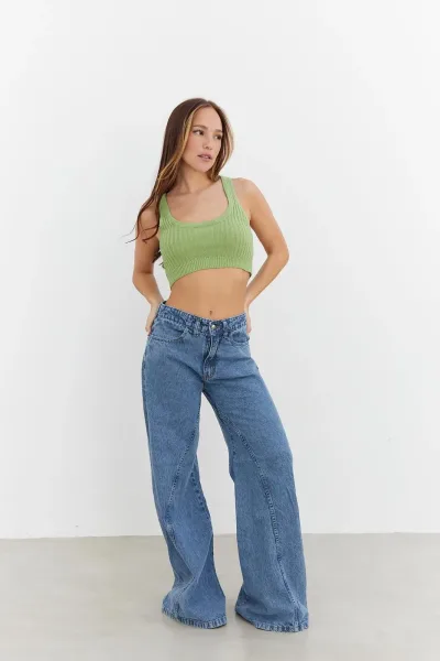 Top sandía verde