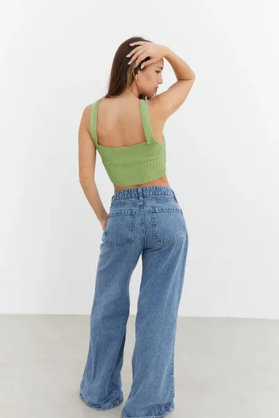 Top sandía verde