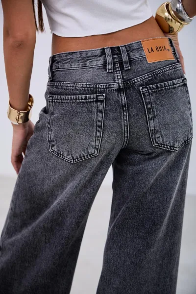 Denim Wide Leg Must Negro R13