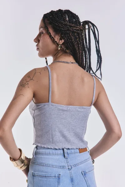 Musculosa Fresh Gris L26-3023