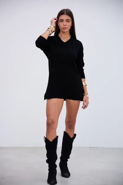 Sweater Dosis Negro L26-3358
