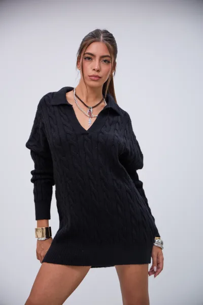 Sweater Subidon Negro L26-3370