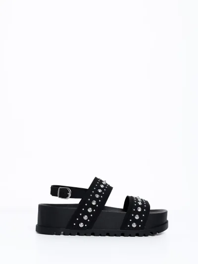 Sandalia Chunky Black YY-02