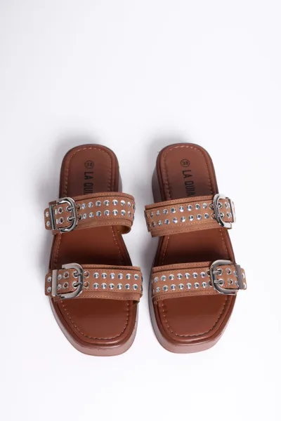 Sandalia Harley Camel YY-03