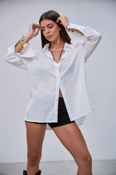 Camisa Lisa Blanco L26-3307