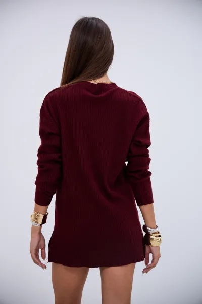 Sweater Dosis Bordeaux L26-3358