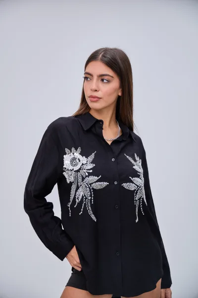Camisa Atraccion Negro L26-3343