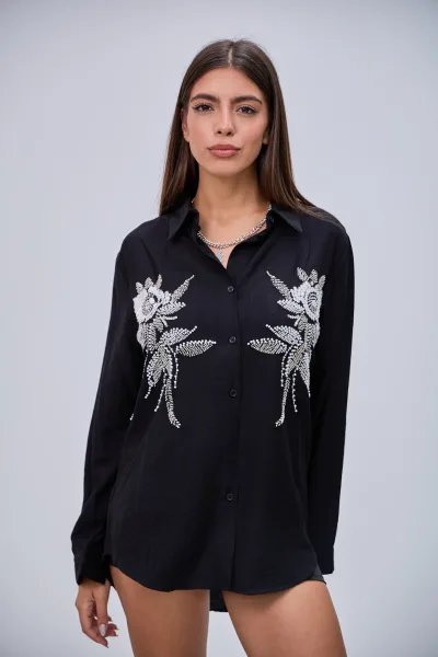 Camisa Atraccion Negro L26-3343