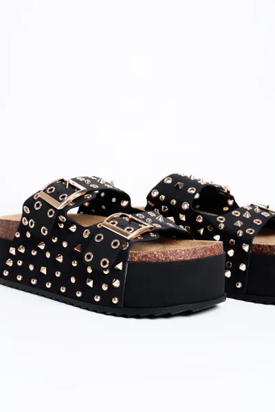 Sandalia Birken Gold YY-04