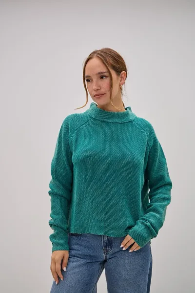 Sweater Frecuencia Verde L26-3367