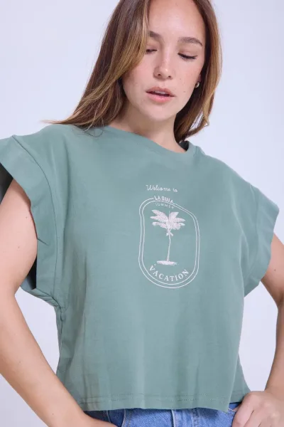 Remera Sunshine Verde