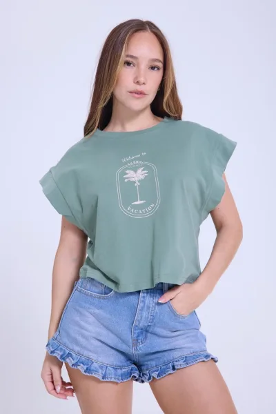 Remera Sunshine Verde
