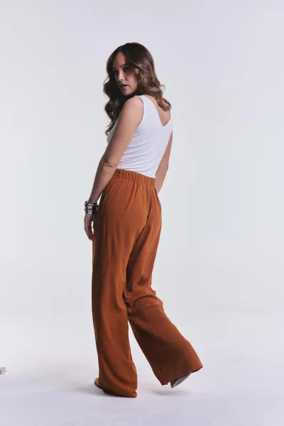 Pantalon Volver Camel L26-3032