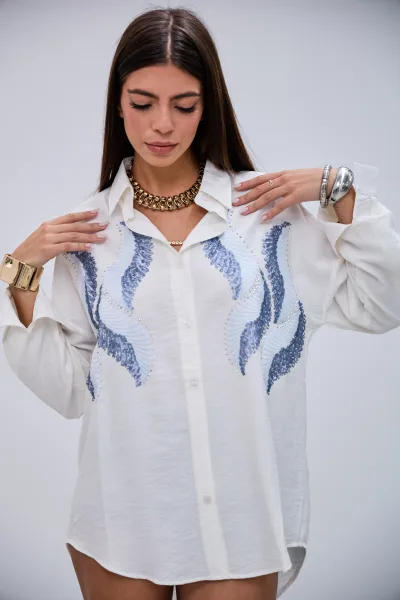 Camisa Remocion Blanco L26-3344