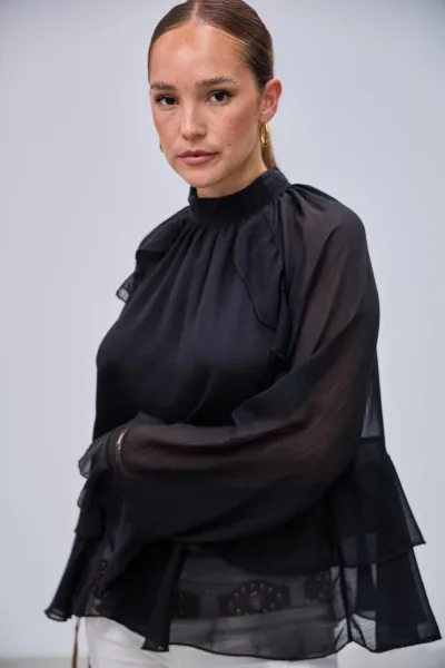 Blusa Elevacion Negro l26-3325