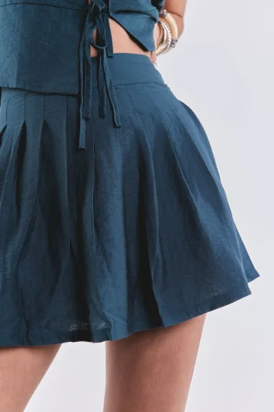 Short Pollera Luz Verde L26-3079B