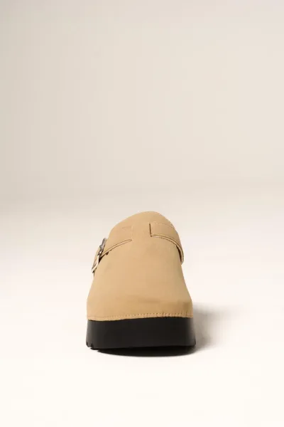 Zueco Alto Beige   YY-01