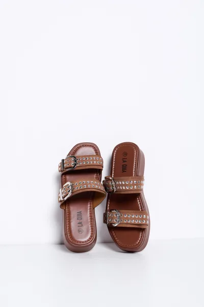Sandalia Harley Camel YY-03