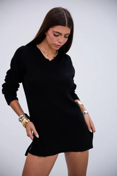 Sweater Dosis Negro L26-3358