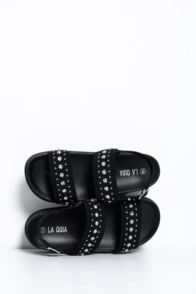 Sandalia Chunky Black YY-02