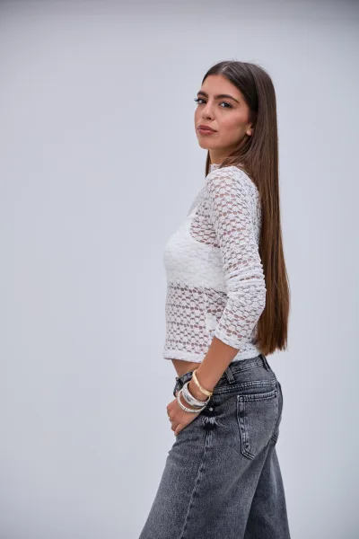 Remera Irresistible Blanco L26-3328