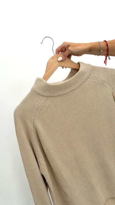 Sweater Frecuencia Beige L26-3367