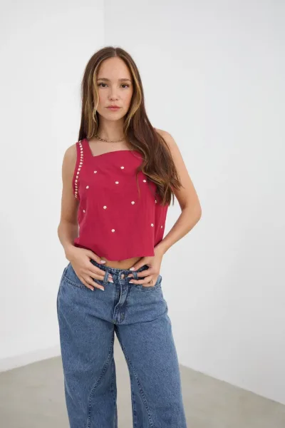 Top doha bordeaux Laq24-064