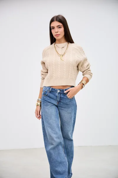 Sweater Momento Beige L26-3362