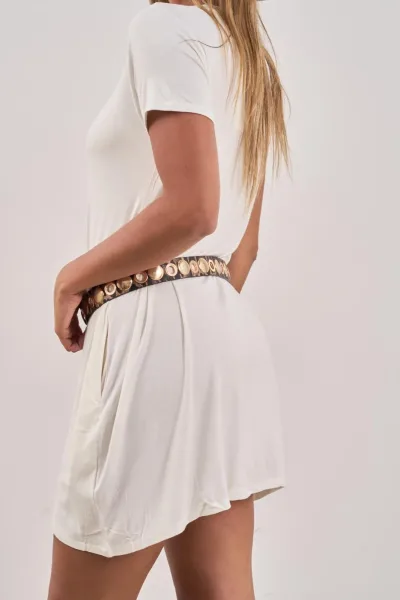 Vestido Modal Blanco