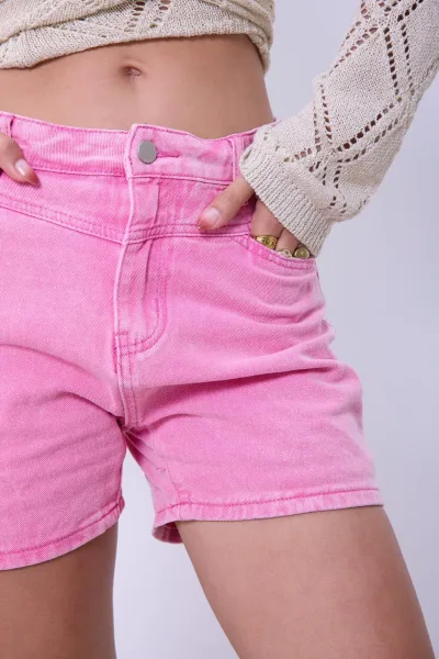 Short mom rosa Laq24-039
