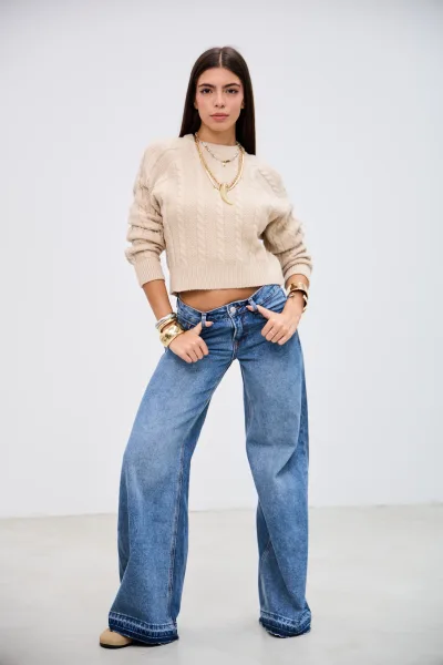 Sweater Momento Beige L26-3362