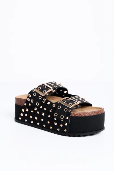 Sandalia Birken Gold YY-04
