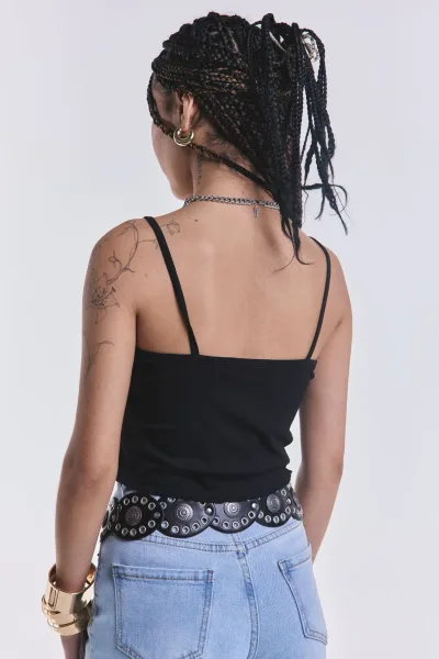 Musculosa Fresh Negro L26-3023