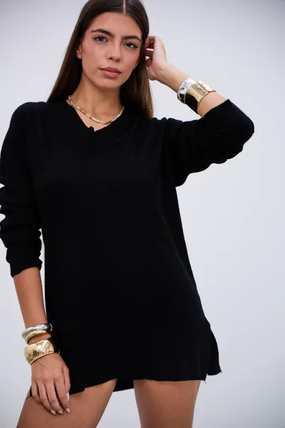 Sweater Dosis Negro L26-3358