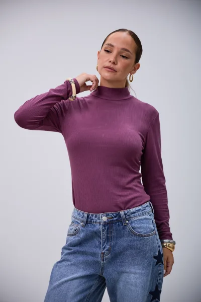 Polerita Basica Larga Violeta L26-3320