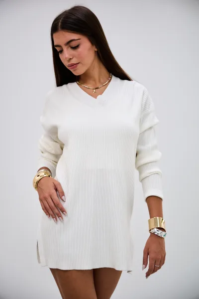 Sweater Dosis Blanco L26-3358