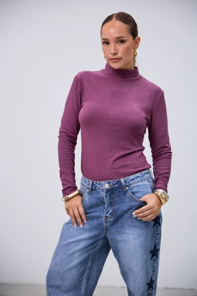 Polerita Basica Larga Violeta L26-3320