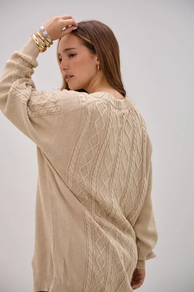 Sweater Instinto Beige L26-3366