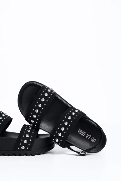 Sandalia Chunky Black YY-02