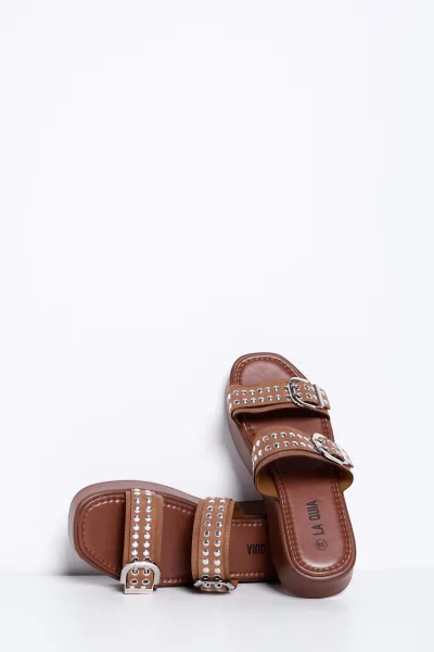 Sandalia Harley Camel YY-03