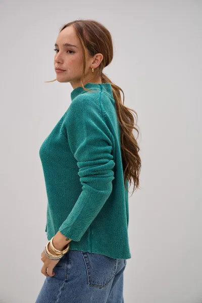 Sweater Frecuencia Verde L26-3367
