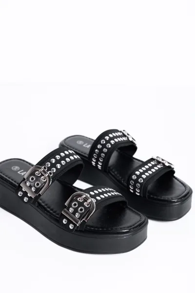 Sandalia Harley Black YY-03