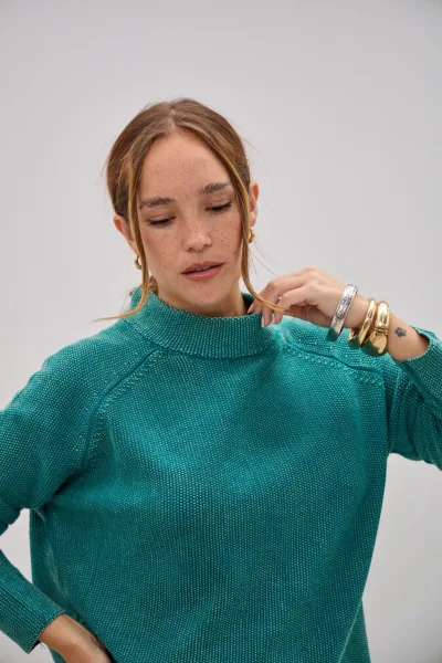 Sweater Frecuencia Verde L26-3367